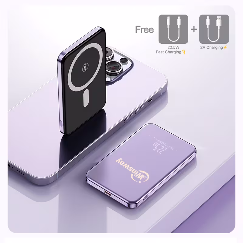 Winsway Small And Convenient Portable Power Bank -10000Mah, 22.5W Fast Charging